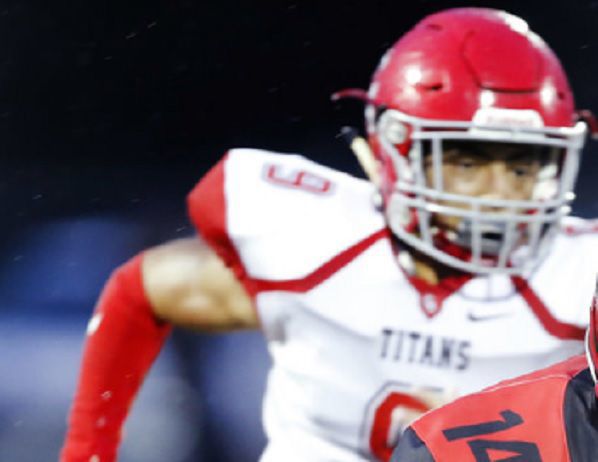 Carl Albert (Oklahoma City) inside linebacker Reise Collier